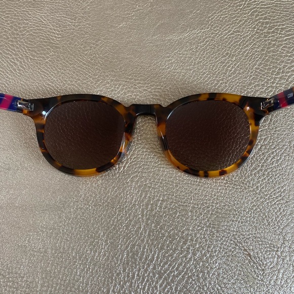 J. McLaughlin Brown Round-Frame Sunglasses - Picture 5 of 6